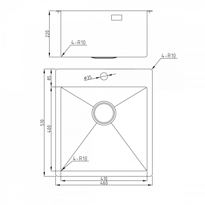    Milacio Denia 46 Steel MC.77479  