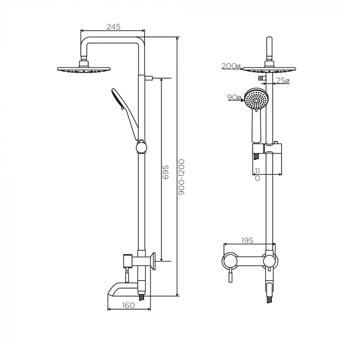   Dorff Logic D0703000SS  