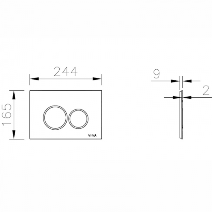   Vitra Origin 740-2480 