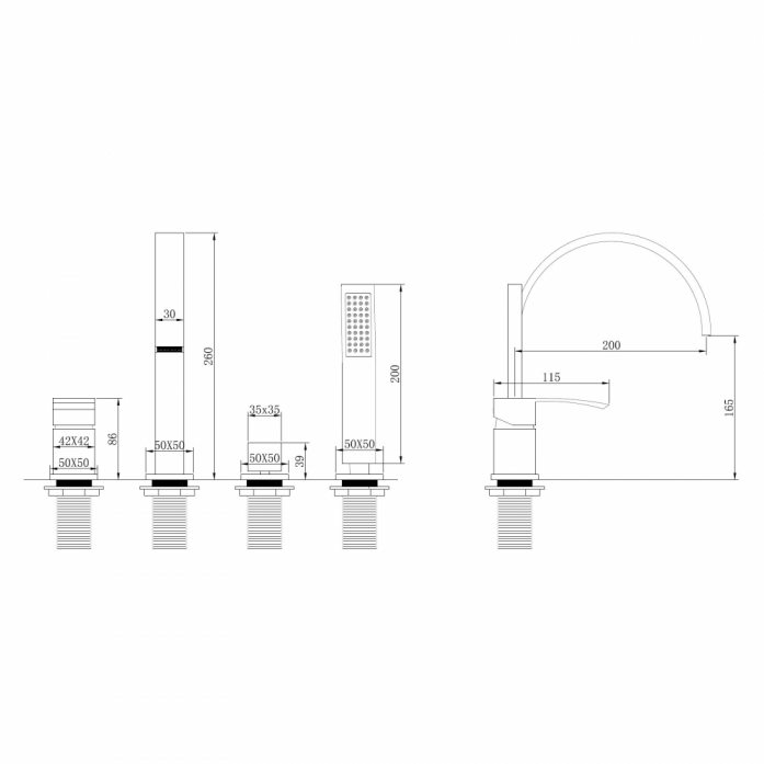     Abber Wasserfall AF8613B  