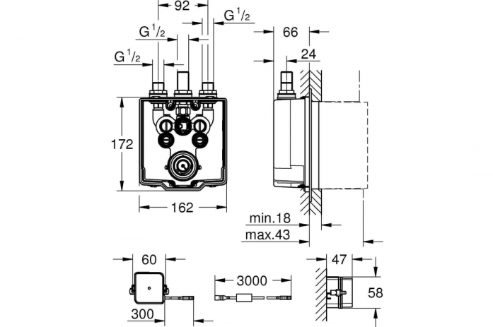    GROHE Eurosmart Cosmopolitan E 36459000GR