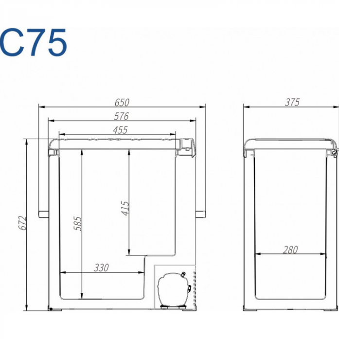  Alpicool  C75