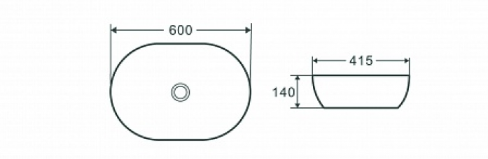   Terminus  600415140  03RN60x41x14W