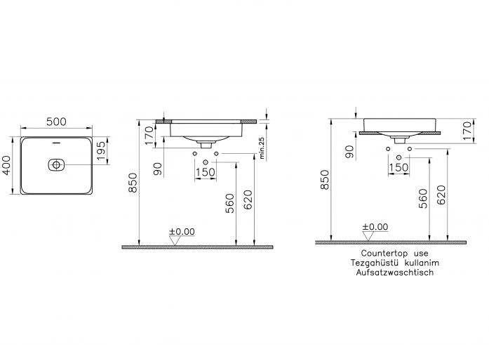 - Vitra Metropole 7534B003-0673 