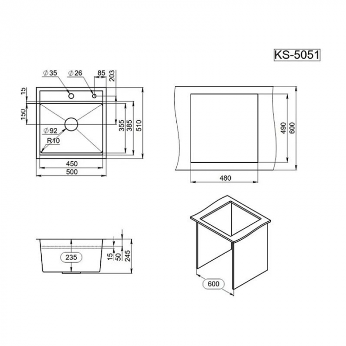    Granula Kitchen Space KS-5051  