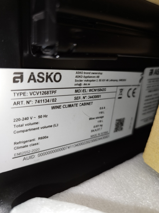   Asko WCN15842G (  )