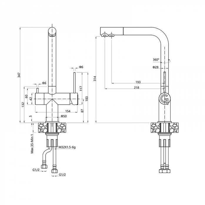  - Rivelato Lugano 1523513 antracite cromo Rivelato Lugano 1523513 antracite cromo