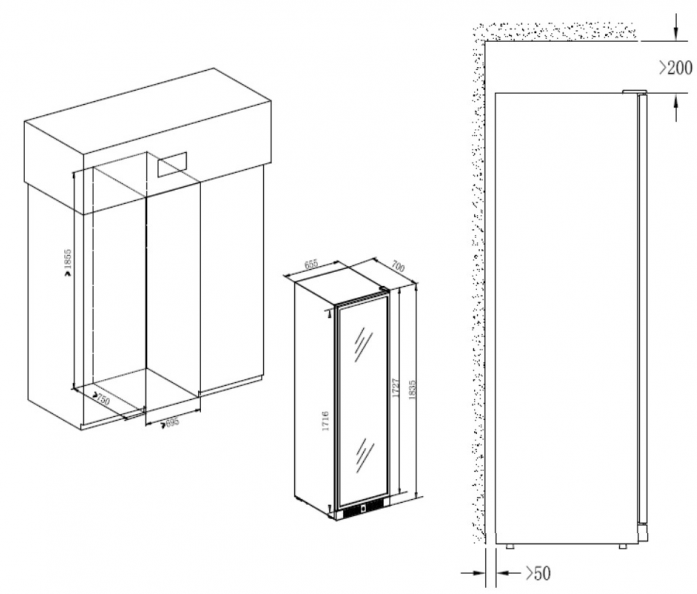   Temptech CPRO1800DRB-24