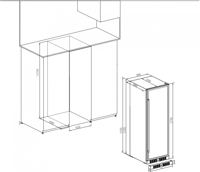   Temptech WP180DCB