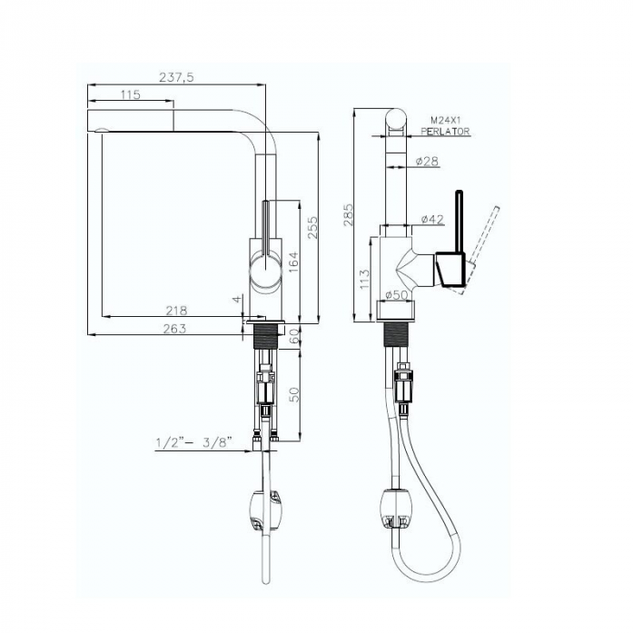  - Rivelato Ledro 9022208 antracite cromo