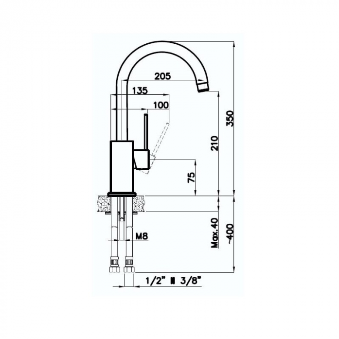  - Rivelato Orta 9021208 antracite cromo