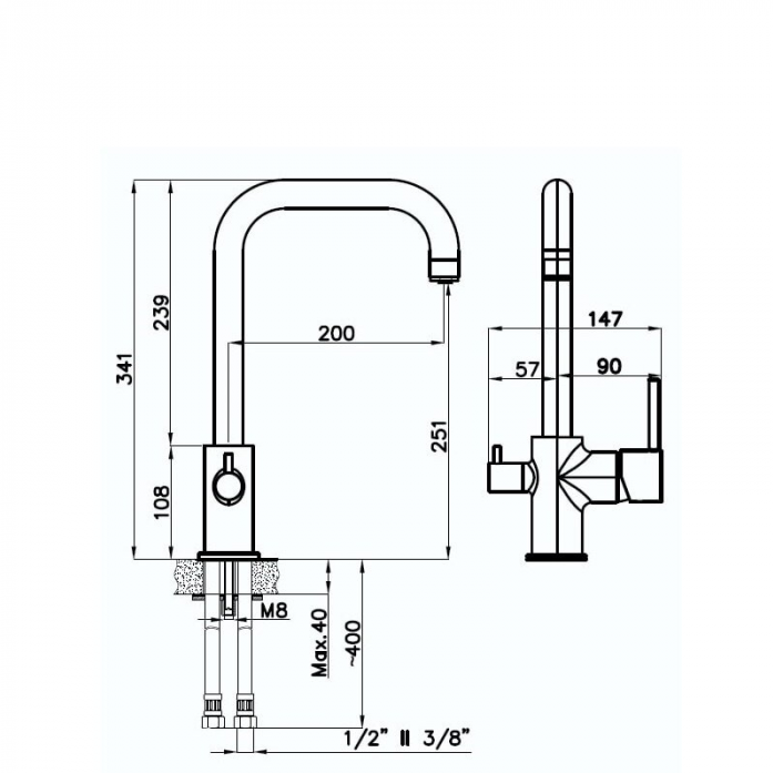  - Rivelato Tovel 9025208 antracite cromo