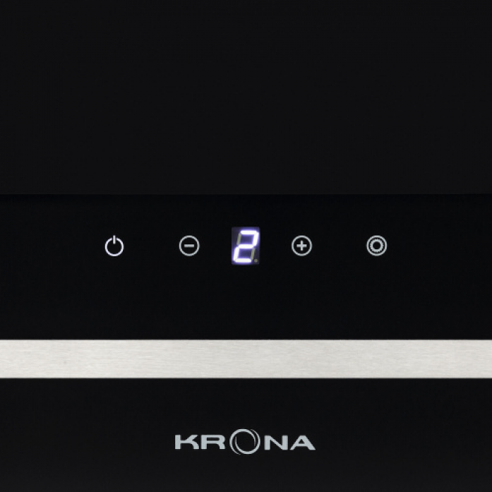  Krona DOMENIKA 600 BLACK/INOX S