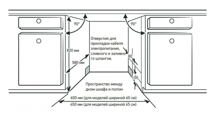    Meferi MDW4562WH FS LIGHT