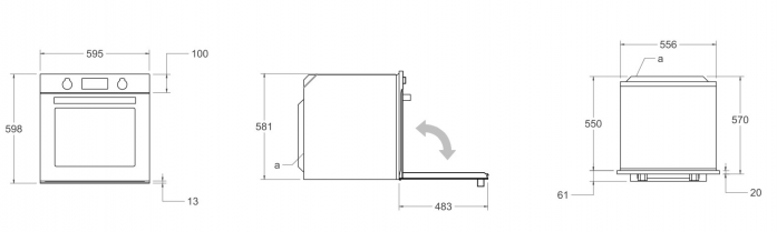   Bertazzoni FMOD6115ELB1