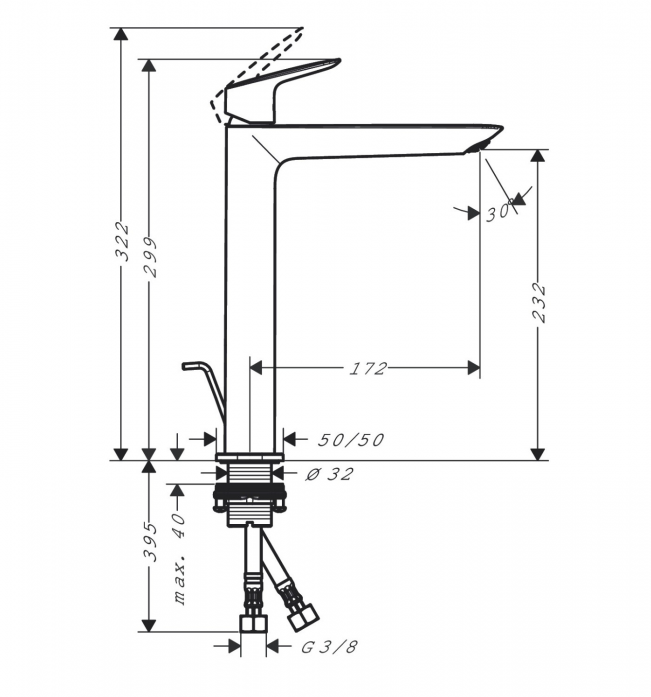    Hansgrohe Logis Fine 71257670  