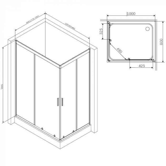   Am.Pm Gem W90G-404-100280-BT 10080 