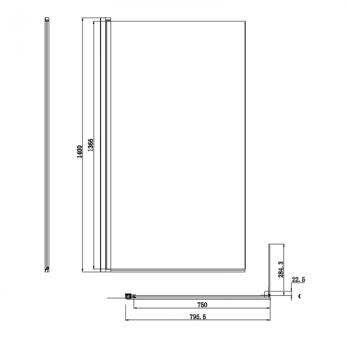     Damixa Skyline DX35WBS-D080-140MT