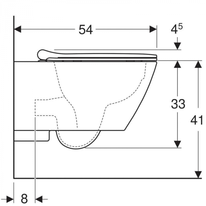   Geberit Smyle Square 500.685.01.2  , 