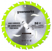     GreenWorks 165x1.6x20 ,24T 2955707