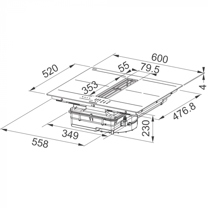      Faber GALILEO SLIM F600