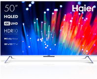  Haier 50 SMART TV S3 QLED 4K ULTRA HD 