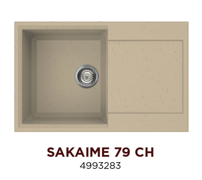 Кухонная мойка Omoikiri Sakaime 79-СH шампань 4993283