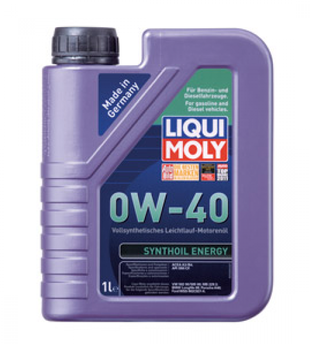 Масло моторное LIQUI MOLY Synthoil Energy 0w40 (1л) Синтетика 1922/1360