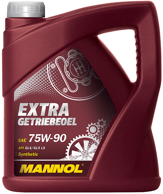 Масло трансмиссионное Mannol (SCT) Extra Getriebeoil 75w90 GL-5 (4л) 1353