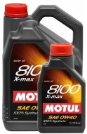   MOTUL 8100 X-max 0W40 API SN/CF, ACEA A3/B4 . (4) 104532