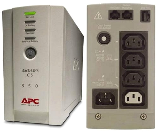  APC BK350EI Back-UPS CS 350VA