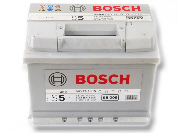 Аккумулятор Bosch 63 A/ч S50 05