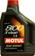 Масло моторное MOTUL 8100 X-clean 5W40 2л. 102049